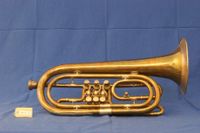 Nr-35 Bariton-B-Trompete, 3-Drehventile, Griffe und Drehventile graviert